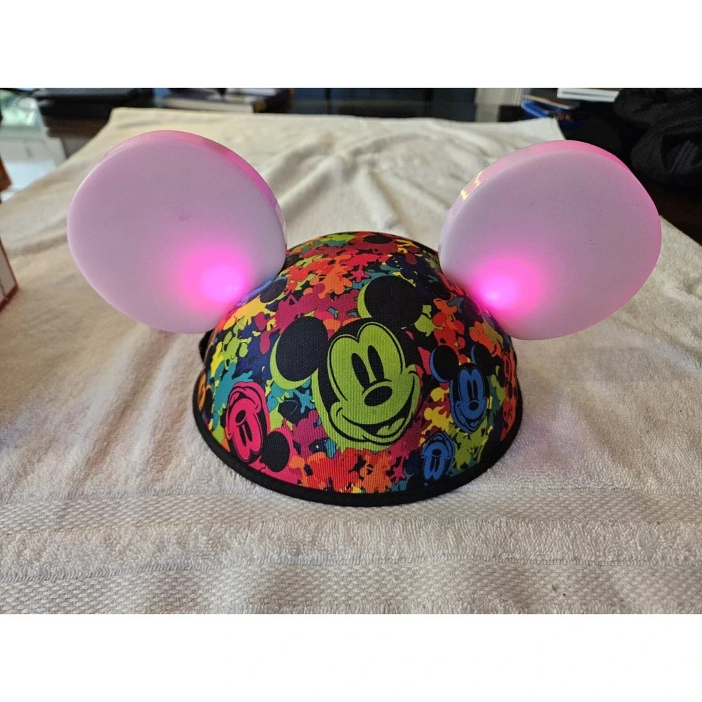 Disney‎ Parks Mickey Mouse Ears Hat Light Up Disneyland Glow With The Show